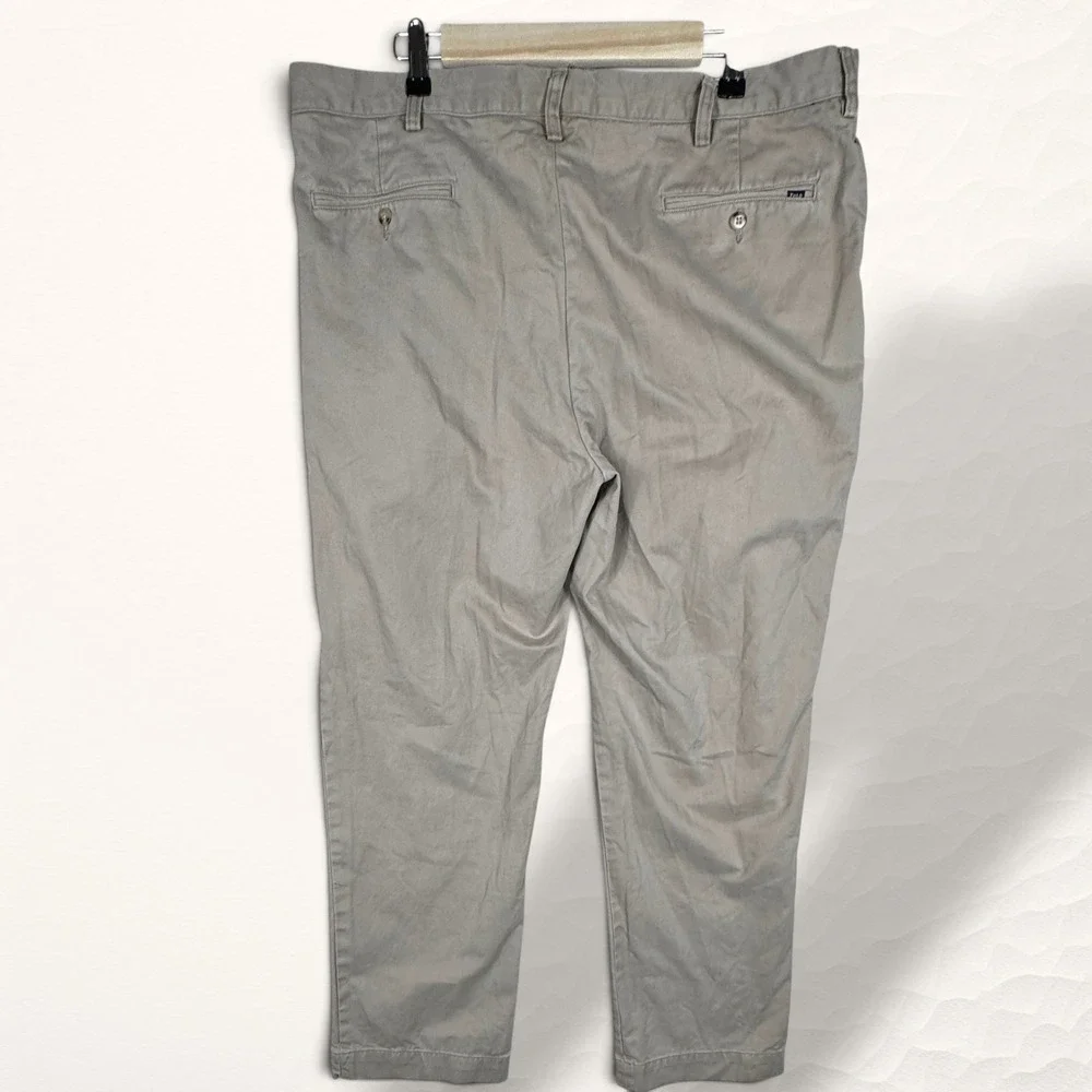 Polo Ralph Lauren Chino Pants Mens 40/32 Khaki Tan Classic Preppy Cotton